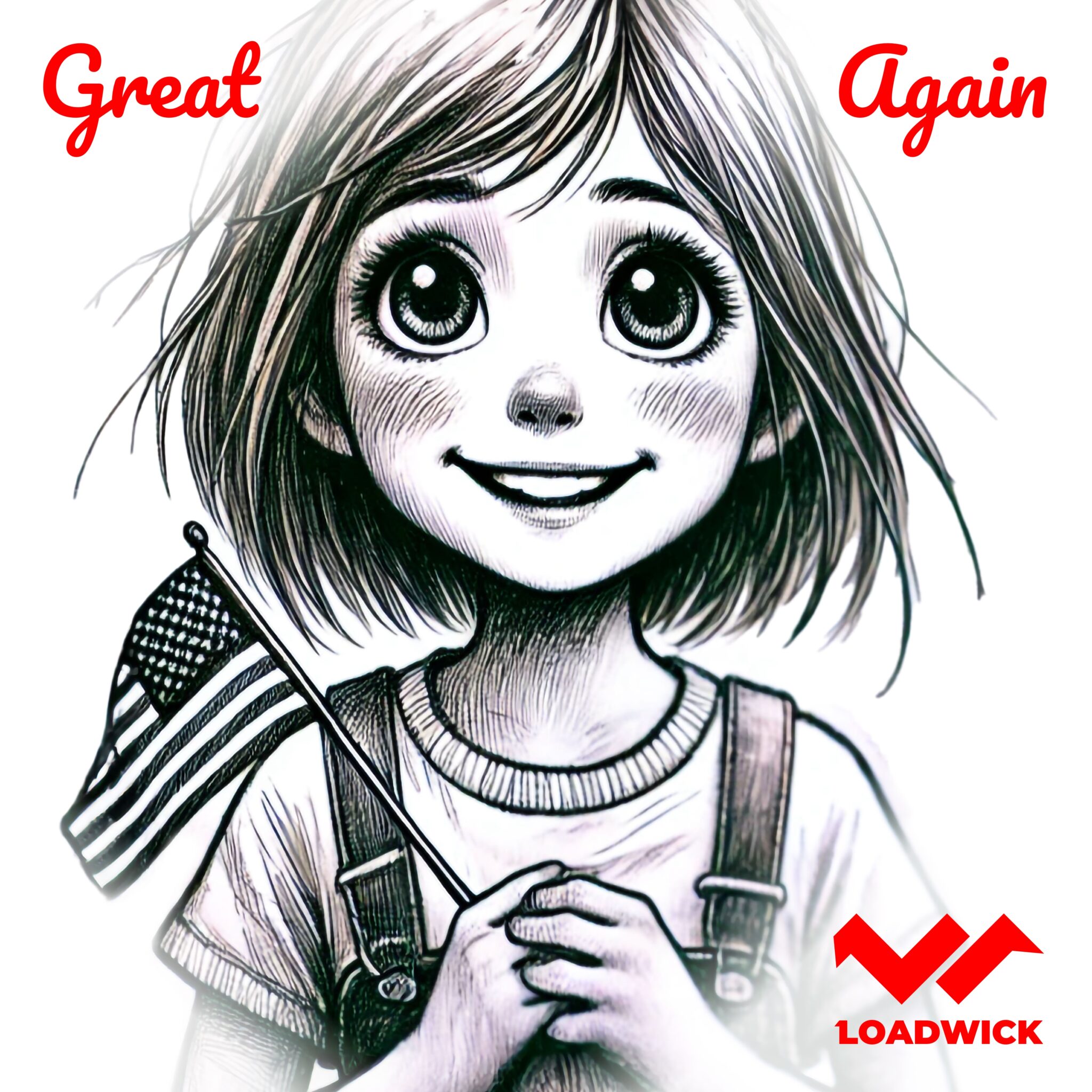 loadwick great again cover